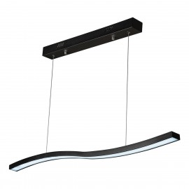 Подвесной светодиодный светильник iLedex Umbra 8007-1L-D-T BK - 8007_1l_d_t_bk_1