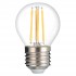 Лампа светодиодная филаментная Thomson E27 7W 6500K шар прозрачная TH-B2374 - Лампа светодиодная филаментная Thomson E27 7W 6500K шар прозрачная TH-B2374
