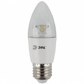 Лампа светодиодная ЭРА E27 7W 4000K прозрачная LED B35-7W-840-E27-Clear Б0028481 - Лампа светодиодная ЭРА E27 7W 4000K прозрачная LED B35-7W-840-E27-Clear Б0028481