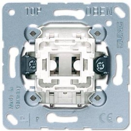 Выключатель одноклавишный кнопочный Jung 10A 250V 531U - Выключатель одноклавишный кнопочный Jung 10A 250V 531U