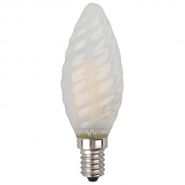 Лампа светодиодная филаментная ЭРА E14 5W 2700K матовая F-LED BTW-5W-827-E14 frost Б0027937 - Лампа светодиодная филаментная ЭРА E14 5W 2700K матовая F-LED BTW-5W-827-E14 frost Б0027937