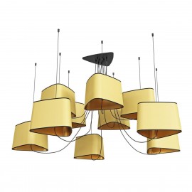 Подвесная люстра Loft IT Nuage LOFT1163-10YL - Подвесная люстра Loft IT Nuage LOFT1163-10YL
