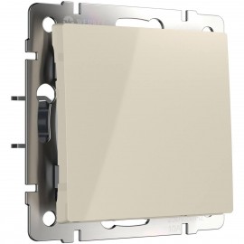 Выключатель Werkel одноклавишный проходной слоновая кость WL03-SW-1G-2W-ivory 4690389046155 - Выключатель Werkel одноклавишный проходной слоновая кость WL03-SW-1G-2W-ivory 4690389046155