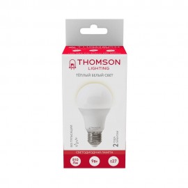 Лампа светодиодная Thomson E27 9W 3000K груша матовая TH-B2003 - t__b2003_1