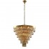 Подвесная люстра Crystal Lux Abigail SP-PL15 D620 GOLD/AMBER - Подвесная люстра Crystal Lux Abigail SP-PL15 D620 GOLD/AMBER