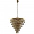 Подвесная люстра Crystal Lux Abigail SP-PL15 D620 GOLD/AMBER - abigail_sp_pl15_d620_gold_amber_1