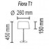 Настольная лампа TopDecor Fiora T1 10 05g - fiora_t1_10_05g_1