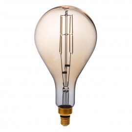 Лампа светодиодная филаментная Thomson E27 8W 1800K груша прозрачная TH-B2171 - Лампа светодиодная филаментная Thomson E27 8W 1800K груша прозрачная TH-B2171