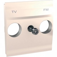 Накладка розетки TV-FM Schneider Electric Unica MGU9.440.25