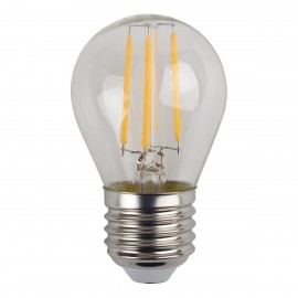 Лампа светодиодная филаментная ЭРА E27 9W 2700K прозрачная F-LED P45-9w-827-E27 Б0047023 - Лампа светодиодная филаментная ЭРА E27 9W 2700K прозрачная F-LED P45-9w-827-E27 Б0047023