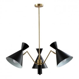 Подвесная люстра Crystal Lux Joven SP3 Gold/Black - Подвесная люстра Crystal Lux Joven SP3 Gold/Black