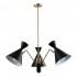Подвесная люстра Crystal Lux Joven SP3 Gold/Black - Подвесная люстра Crystal Lux Joven SP3 Gold/Black