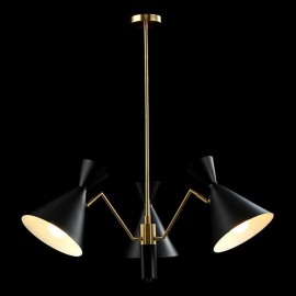 Подвесная люстра Crystal Lux Joven SP3 Gold/Black - _oven_sp3_gold_black_1