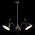 Подвесная люстра Crystal Lux Joven SP3 Gold/Black - _oven_sp3_gold_black_1