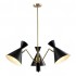 Подвесная люстра Crystal Lux Joven SP3 Gold/Black - _oven_sp3_gold_black_2