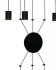 Подвесной светодиодный светильник Lumien Hall Керро 8003/6P-BK - 8003_6p_bk_2