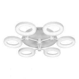 Потолочная светодиодная люстра iLedex Jomo FS-014-X6-(B) 72W WH - Потолочная светодиодная люстра iLedex Jomo FS-014-X6-(B) 72W WH