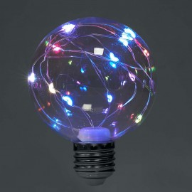 Лампа светодиодная Feron E27 3W RGB прозрачная LB-381 41676 - Лампа светодиодная Feron E27 3W RGB прозрачная LB-381 41676