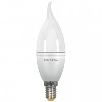 Лампа светодиодная Voltega E14 6W 2800К матовая VG2-CW2E14warm6W 5731