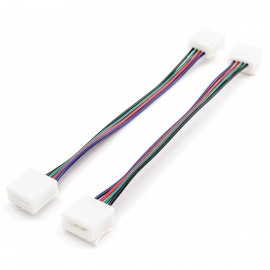 Коннектор для RGB светодиодной ленты 5050 Apeyron 12/24V (2 шт.) 09-15 - Коннектор для RGB светодиодной ленты 5050 Apeyron 12/24V (2 шт.) 09-15
