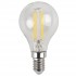 Лампа светодиодная филаментная ЭРА E14 5W 2700K прозрачная F-LED P45-5W-827-E14 Б0043437 - Лампа светодиодная филаментная ЭРА E14 5W 2700K прозрачная F-LED P45-5W-827-E14 Б0043437