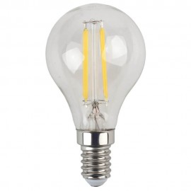 Лампа светодиодная филаментная ЭРА E14 5W 2700K прозрачная F-LED P45-5W-827-E14 Б0043437 - Лампа светодиодная филаментная ЭРА E14 5W 2700K прозрачная F-LED P45-5W-827-E14 Б0019006