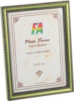 Фоторамка FA пластик Кружево салатовый 10x15 (48/1152) Б0021139