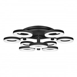 Потолочная светодиодная люстра iLedex Jomo FS-014-X9 108W BK - fs_014__9_108__bk_1