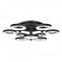 Потолочная светодиодная люстра iLedex Jomo FS-014-X9 108W BK - fs_014__9_108__bk_1