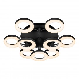 Потолочная светодиодная люстра iLedex Jomo FS-014-X9 108W BK - fs_014__9_108__bk_3
