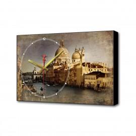 Часы-картина TL-C5014 Toplight - Настенные часы Венеция III Timebox Toplight 37х60х4см TL-C5014