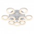 Потолочная светодиодная люстра iLedex Jomo FS-014-X9 108W WH - fs_014__9_108_____3