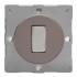 Выключатель Varilight одноклавишный Pewter Effect/олово EG1R - Выключатель Varilight одноклавишный Pewter Effect/олово EG1R