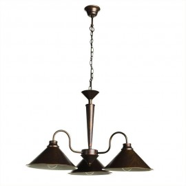 Подвесная люстра Arte Lamp Cone A9330LM-3BR - Подвесная люстра Arte Lamp Cone A9330LM-3BR