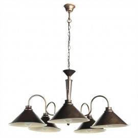 Подвесная люстра Arte Lamp Cone A9330LM-5BR - Подвесная люстра Arte Lamp Cone A9330LM-5BR