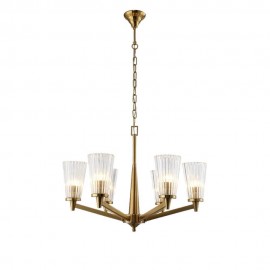 Подвесная люстра Crystal Lux Laura SP-PL6 Bronze - Подвесная люстра Crystal Lux Laura SP-PL6 Bronze