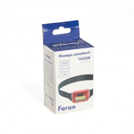Налобный светодиодный фонарь Feron TH2308 на батарейках 50х40 150 лм 41712 - Налобный светодиодный фонарь Feron TH2308 на батарейках 50х40 150 лм 41712
