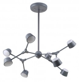 Подвесная люстра Crystal Lux MADRID SP8 GRAY - madrid_sp8_gray_2