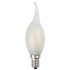 Лампа светодиодная филаментная ЭРА E14 5W 4000K матовая F-LED BXS-5W-840-E14 frost Б0027928 - Лампа светодиодная филаментная ЭРА E14 5W 4000K матовая F-LED BXS-5W-840-E14 frost Б0027928