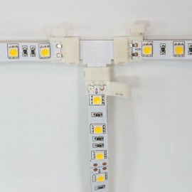 Коннектор T-образный для светодиодной ленты 5050SMD RGB 12V Feron (10 шт) LD189 23136 - Коннектор T-образный для светодиодной ленты 5050SMD RGB 12V Feron (10 шт) LD189 23136