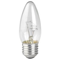 Лампа накаливания ЭРА E27 60W 2700K прозрачная ЛОН ДС60-230-E27-CL C0039813
