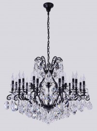 Подвесная люстра Crystal Lux Magnifico SP19 Black/Transparent - Подвесная люстра Crystal Lux Magnifico SP19 Black/Transparent