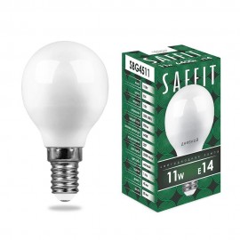 Лампа светодиодная Saffit E14 11W 6400K матовая SBG4511 55140 - Лампа светодиодная Saffit E14 11W 6400K матовая SBG4511 55140