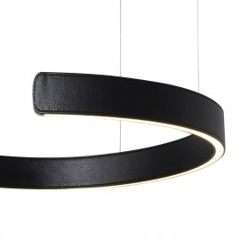 Подвесной светодиодный светильник Loft IT Ring 10025/400 Black - 10025_400_black_1