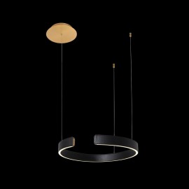 Подвесной светодиодный светильник Loft IT Ring 10025/400 Black - 10025_400_black_3