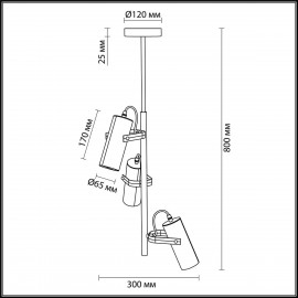 Подвесная люстра Lumion Claire 3714/3A - 3714_3a_1
