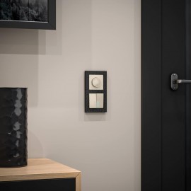 Выключатель двухклавишный проходной с подсветкой Werkel слоновая кость W1122103 4690389155635 - Выключатель двухклавишный проходной с подсветкой Werkel слоновая кость W1122103 4690389155635