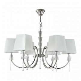 Подвесная люстра Crystal Lux Marsela SP-PL6 Nickel - Подвесная люстра Crystal Lux Marsela SP-PL6 Nickel