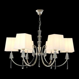 Подвесная люстра Crystal Lux Marsela SP-PL6 Nickel - marsela_sp6_pl6_nickel_1