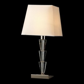 Настольная лампа Crystal Lux Marsela LG1 Nickel - marsela_lg1_nickel_1